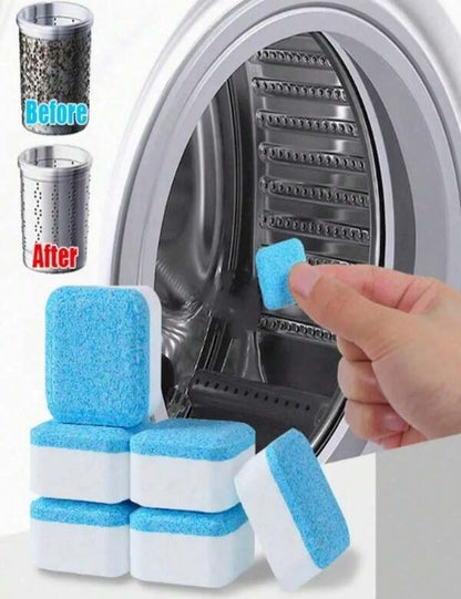 Wash Warrior Advanced Washing Machine Cleaner 12 Tablets - Smell Odour Mould